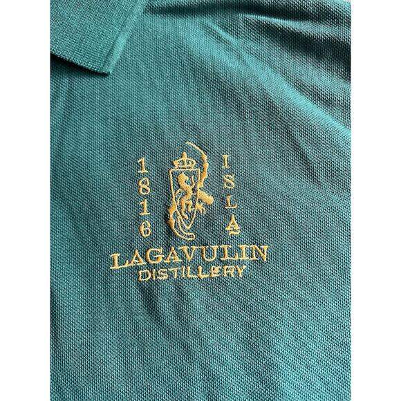 Lagavulin Whiskey Distillery Scotland Polo Shirt - Picture 2 of 9